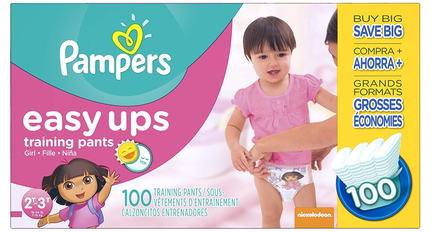 A Complete Review of Pampers Pam 2766 Easy Ups Training Pants, 2T3T (Size 4), (Pack of 100) Diapers for Girls