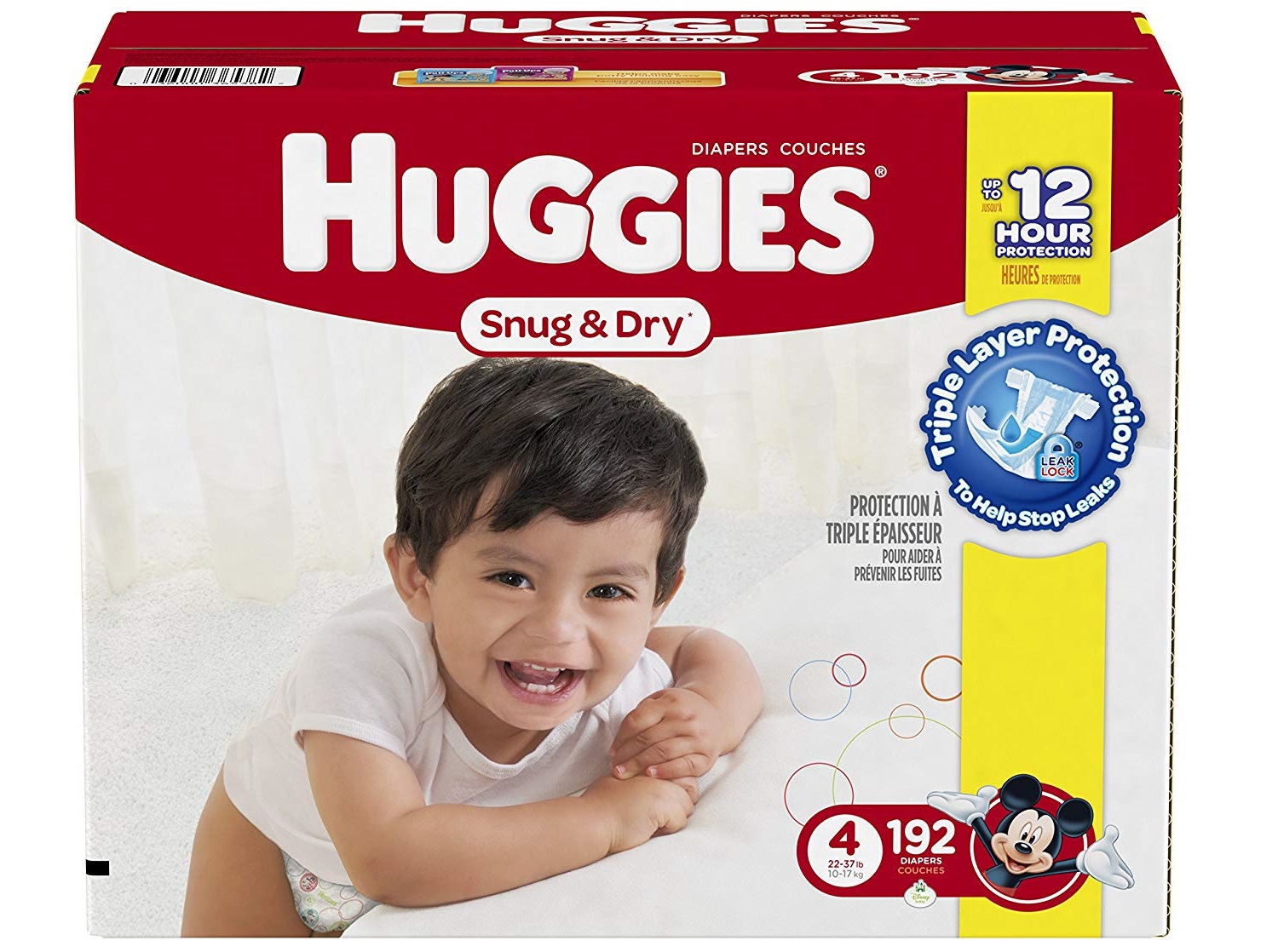 A Review of the Huggies Snug and Dry Diapers, Size 4, Economy Plus Pack, 192 Count
